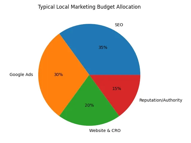 Typical Local Marketing Budget Allocation