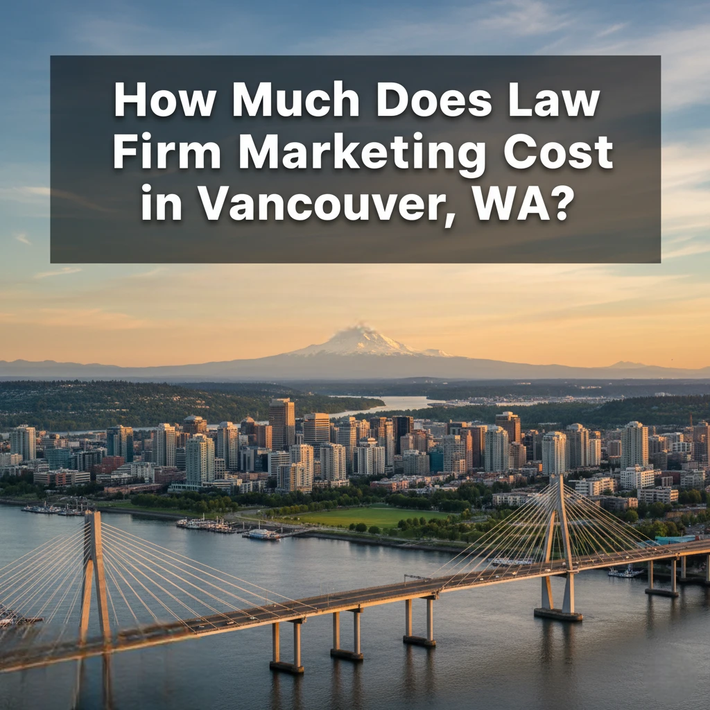 How Much Does Law Firm Marketing Cost in Vancouver, WA? 4 How Much Does Law Firm Marketing Cost in Vancouver, WA