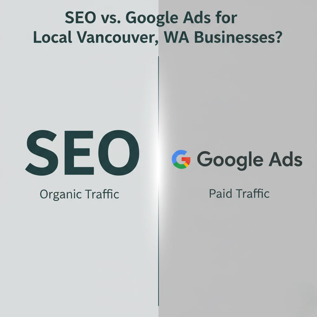 SEO vs Google Ads for Local Vancouver WA Businesses
