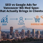 SEO vs Google Ads for Vancouver WA Med Spas