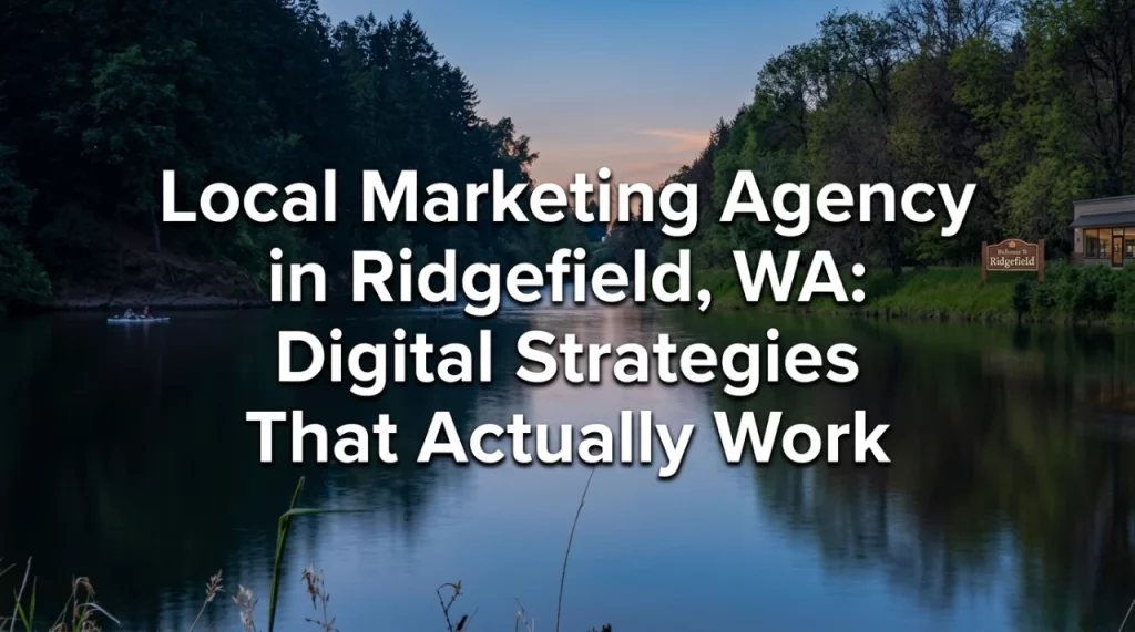 Local Marketing Agency in Ridgefield, WA Digital Strategies That Actually Work