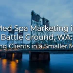Med Spa Marketing in Battle Ground WA Getting Clients in a Smaller Market