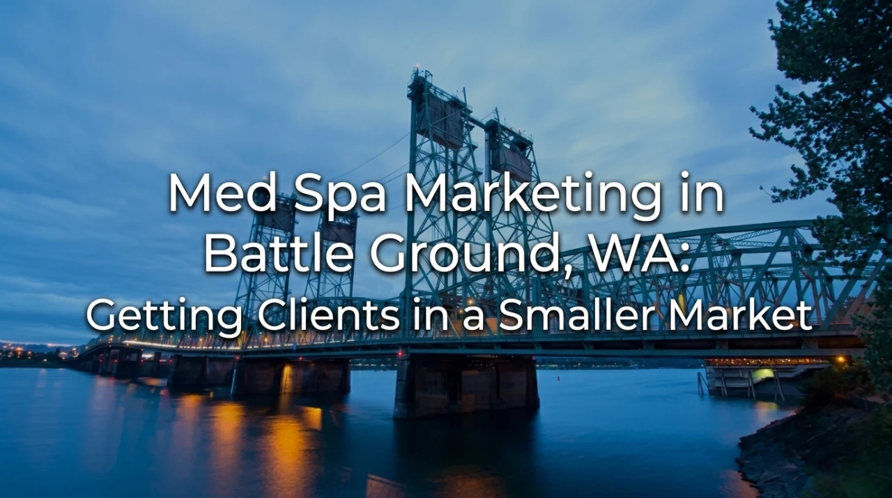 Med Spa Marketing Tips for Small Markets in Battle Ground, WA