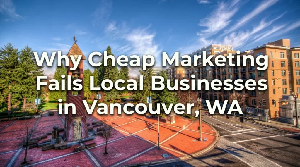 Why Cheap Marketing Fails Local Businesses in Vancouver, WA