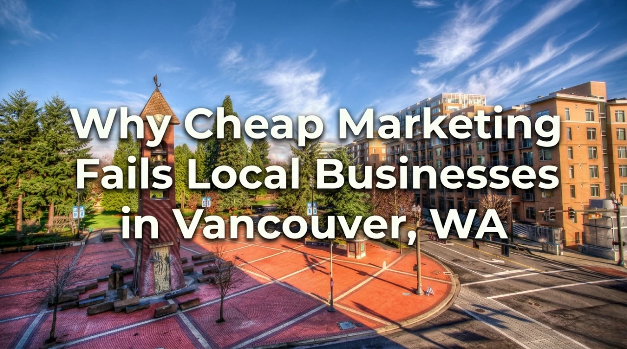 Why Cheap Marketing Fails Local Businesses in Vancouver, WA Why Cheap Marketing Fails Local Businesses in Vancouver, WA