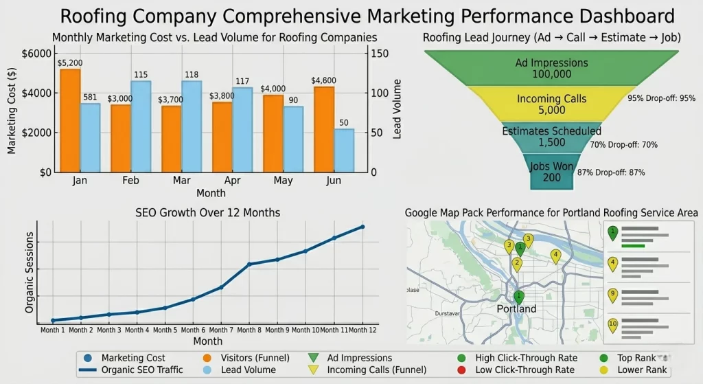SEO Growth Over 12 Months