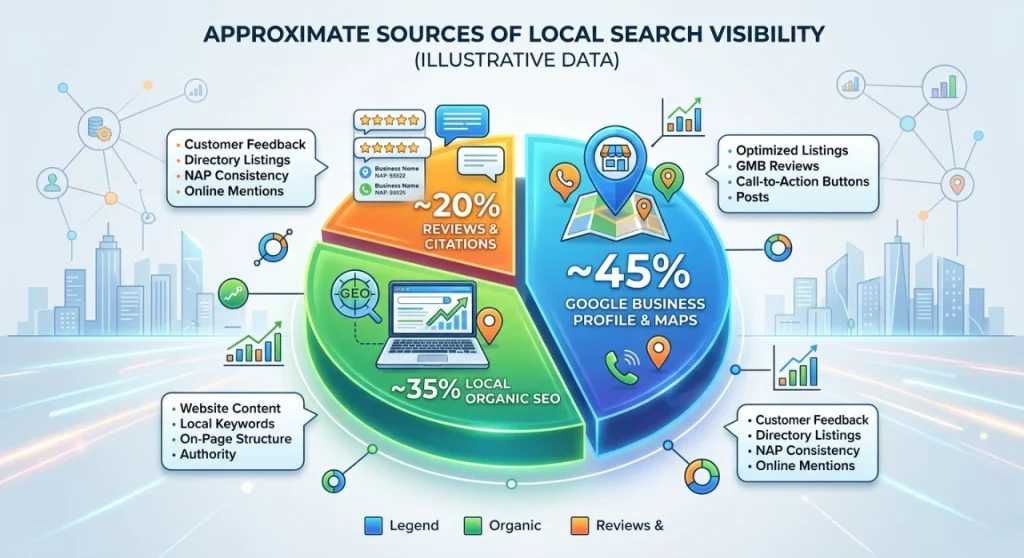 How Vancouver, WA Businesses Can Dominate Local Search in 2026 1 approximate sources of local search