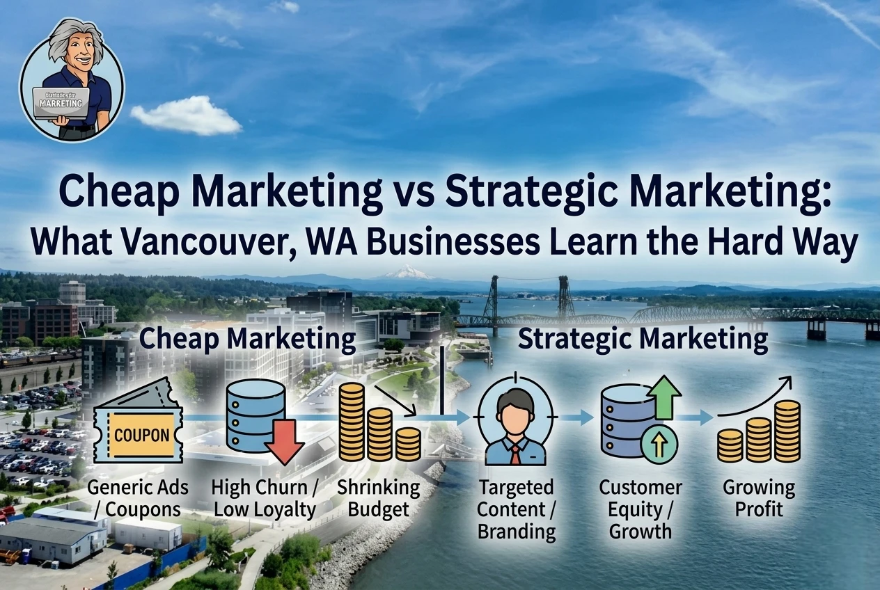 Cheap Marketing vs Strategic Marketing What Vancouver WA Businesses Learn the Hard Way SFGM