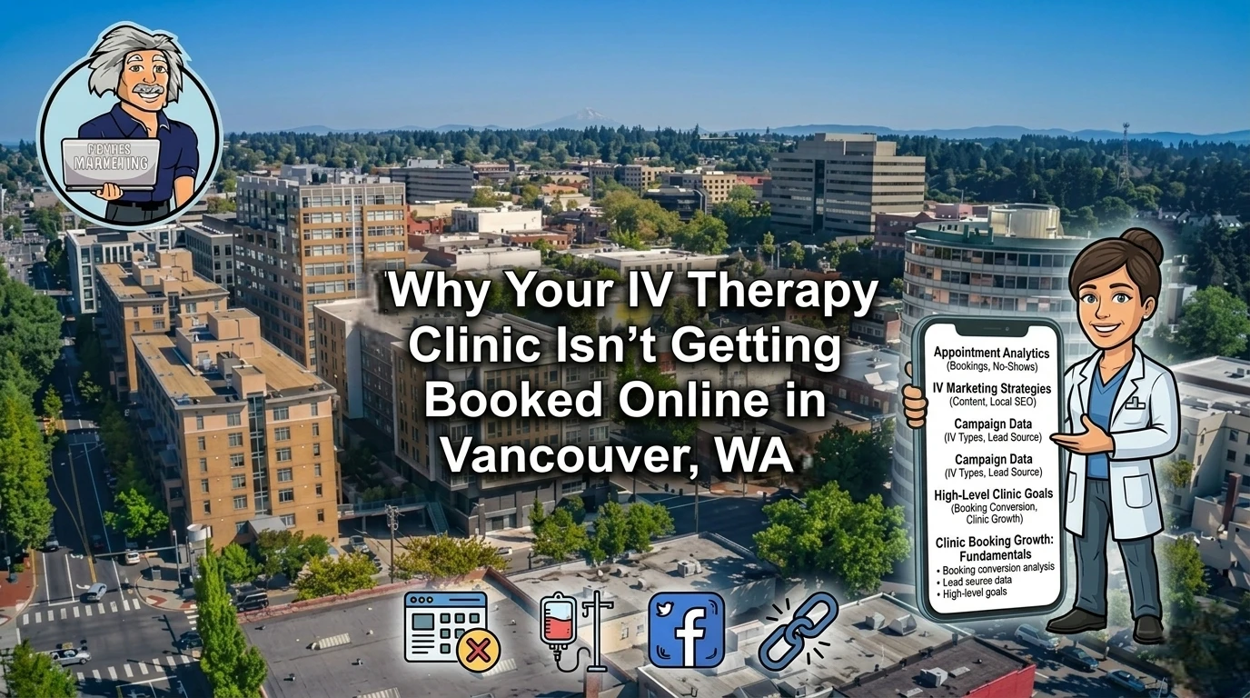 Fixing Low Online Bookings for IV Therapy Clinics in Vancouver